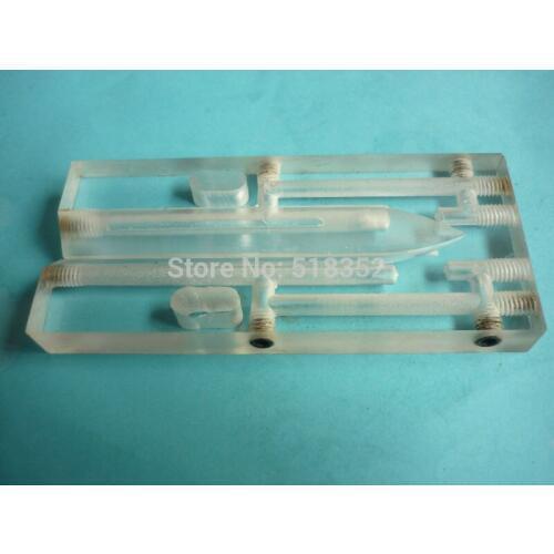 Water Jet Panel 50x110x12mm Water Spray Cooling Plate for Big Taper Degree Wire Cutting, EDM High Speed Machine Wearing Parts