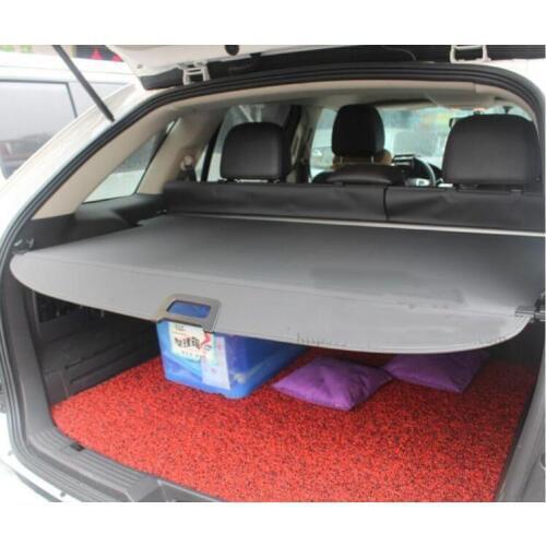 Car Rear Trunk Security Shield Cargo Cover For Ford Edge 2009 2010 2011 2012 2013 2014 ( black, beige)