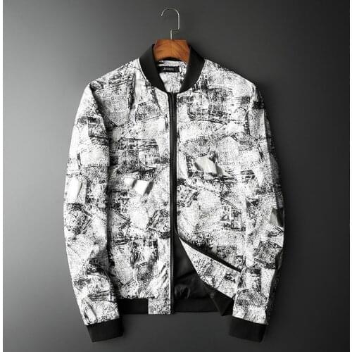 2021 New Autumn Women Print Outwear Jacket Casual Loose Sportswear Waterproof Windbreaker