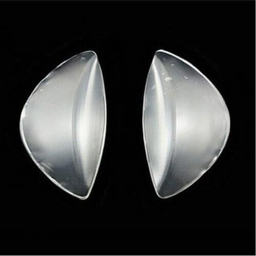 1pairs/lot Clear Silicone Gel Arch Support Shoe Inserts Foot Wedge Cushion Pads Pain Relief Flat Feet Insoles