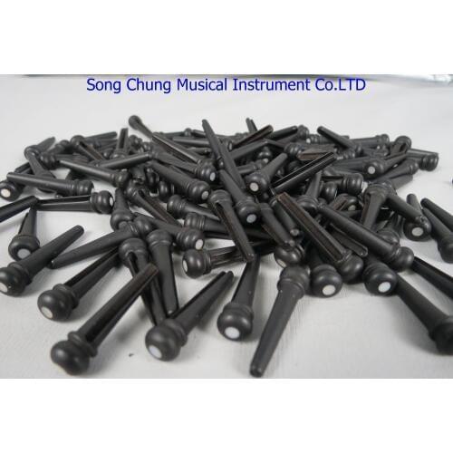 10sets of Ebony Abalone inlay Acoustic Guitar Pressure string column H-07