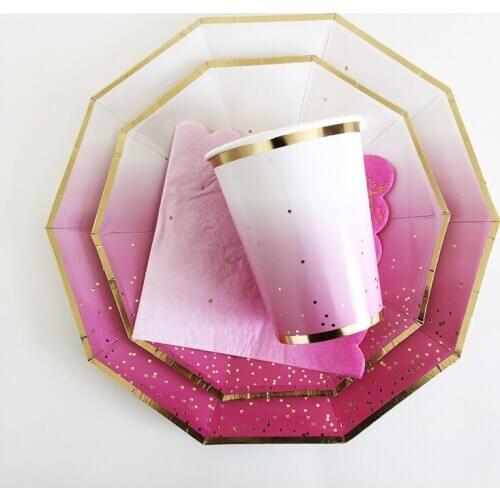 10pcs/Lot Disposable Cartoon Tableware Baby Birthday Party Decorations Kids Adults Party Supplies Gender Reveal Napkin ZSD003