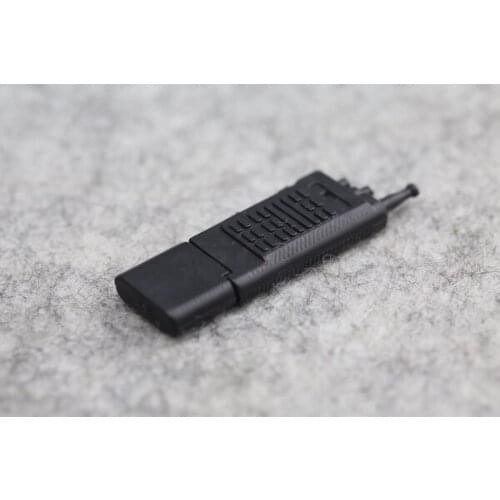 12 inch doll 1/6 soldiers radio model accessories black walkie-talkie 1 to 6 communication equipment Action Figures