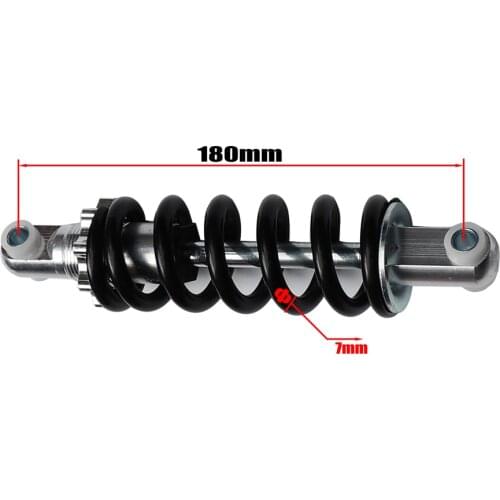 180MM rear suspension shock for 2 stroke 47cc 49CC super Minimoto ATV electric scooter mini motor Pocket Bike