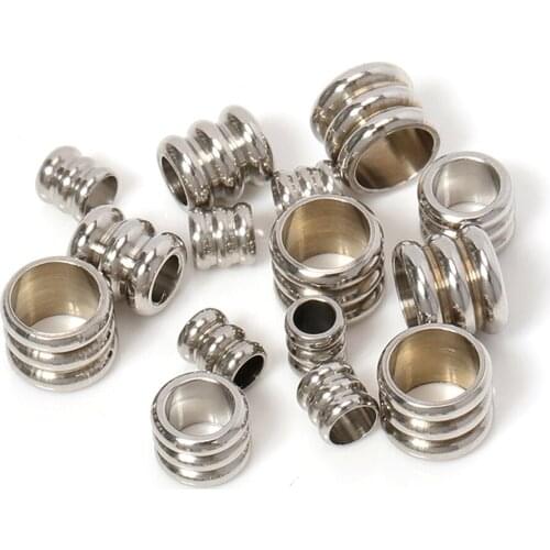 20pcs Hole 2.5-5.5mm Stainless Steel Pendant Clip Pendant Clasps Bail Beads Fasteners Clasps Accessories for Jewelry Making DIY