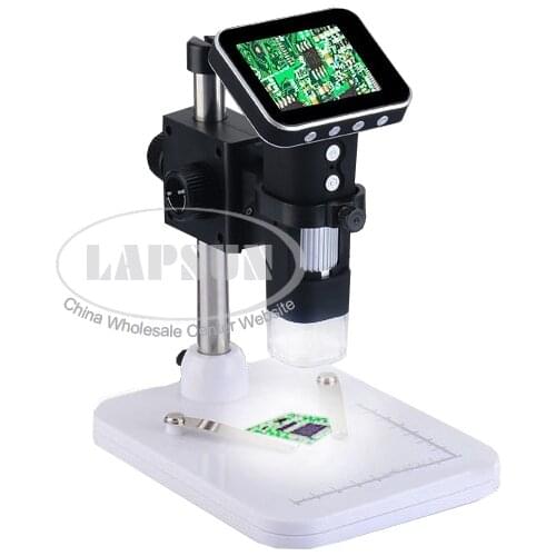 500X Portable USB Digital Mobile MicroScope 3MP HD 720P Camera + 2.5 inch LCD Screen USB for PC , TF Card Recorder