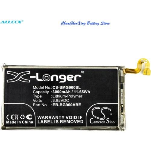Cameron Sino 3000mAh Battery EB-BG960ABE for Samsung Galaxy S9, SCV38, SM-G960, G9600, G9608, G960F, G960J,G960N,G960XU,WiMAX 2