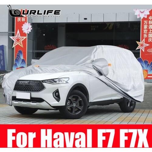 For Haval F7 F7X Car Covers Oxford Cloth Waterproof Dust Rain Snow Protection Outdoor Full Body Cover Exterior Accessories