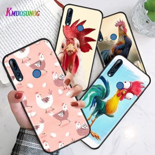 Cock Rooster Chicken Cover For Honor 30i 10i 10X 9X 8X MAX 20 10 9 8 8A 8C 8S Prime 7A Pro Lite Phone Case
