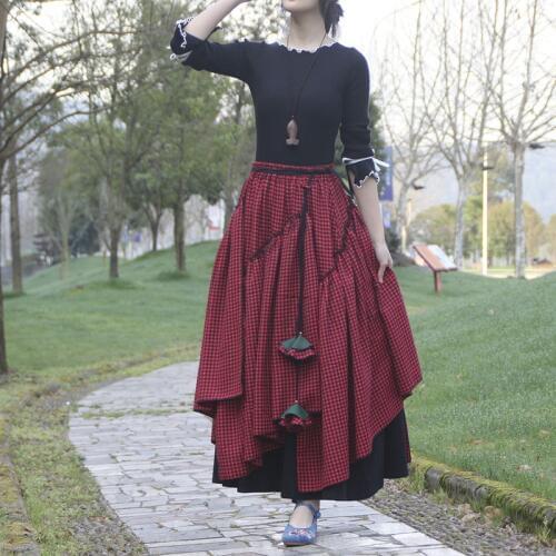 CountryWomen Asymmetrical Skirts