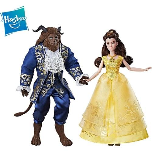 Hasbro Beauty and The Beast Movie Version Grand Romantic Two Pack Belle Princess Dolls Classic Characters To Toy 28cm