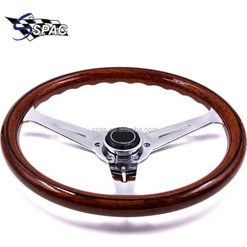 Classic Wood Style Steering Wheel Racing Car Wood Steering Wheel