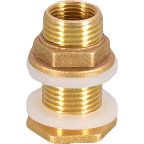 M1/2'' M3/4'' M1'' Full Brass Connectors No Leakage for Water Towers Garden