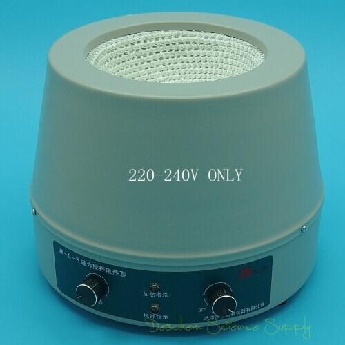 350W,1000ml,Electric Temperature regulation,Magnetic Stirring Heating Mantle,sleeves