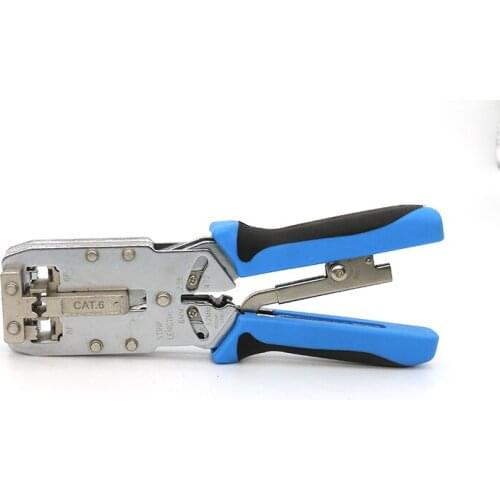 MT-8106R high quality 8" 4P 6P 8P AMP Type STP modular Plug Crimping Tool RJ45 Plier With Ratchet Cripmer Tool