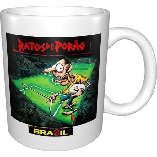 Ratos De Porao Brasil New Mug Coffee Cup Coffee Mug Coffee Cups With Plate Mr & Mrs Horse Cup