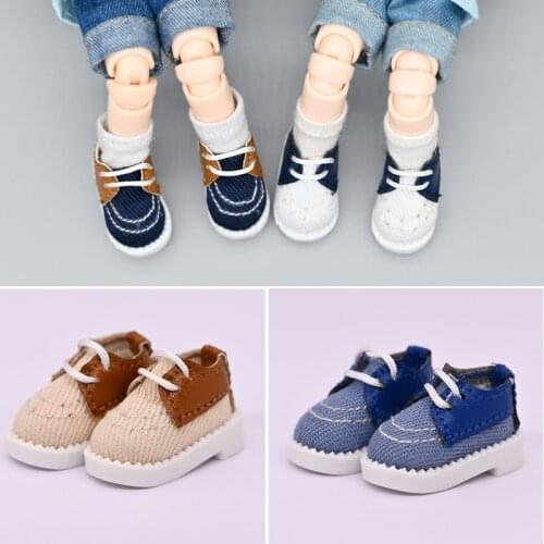 Ob11 Shoes Color Matching Sports Shoes Casual Shoes for Ddf, Piccodo, Body9, GSC, Obitsu11, 1/12bjd Doll Shoes Doll Accessories