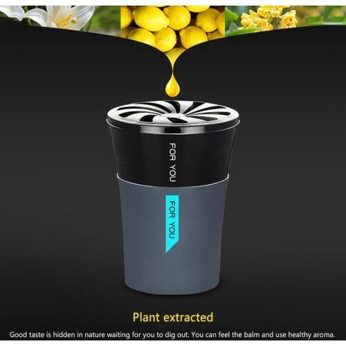 Car Air Freshener Cup Design Vehicle Solid Perfume Air Freshener Solid Perfume For Car Bedroom Car Styling