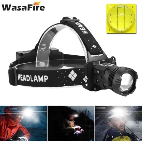 Portable Headlamp Spotlight High Power XHP99 Led Zoomable Sensor Head Light Torch USB Rechargeable Hiking Fishing Headlight