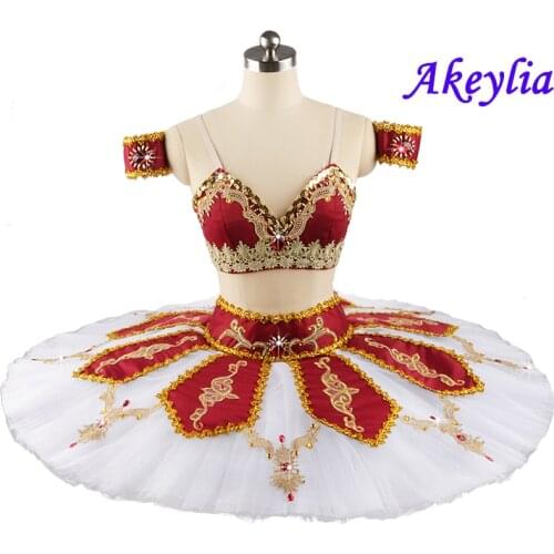 La Bayadere tutu red white Classical Ballet Tutu Gamzatti Professional Adult Ballet Performance Tutu Ballet Kids La Corsaire