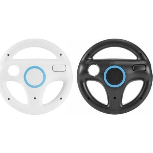 ABS Plastic Steering Wheel For Nintend For Wii Mario Kart Racing Games Remote Controller Console Gamepad Game Accessories