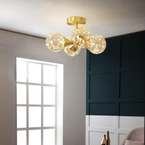 Modern led stone nordic light hanging lamp nordic lamp lumiere dining room light living room pendant light bedroom hanging lamp