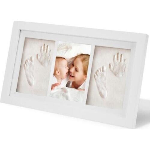 UBRUSH Photo Frame Four Color PVC Frame For Baby Handprints And Footprints and baby photos 2Boxes 30*9.5 cm Picture Frames