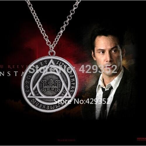High Quality New Design Mens Necklace Constantine Necklace Fashion Personality Pendant Necklace Wholesale 24pcs/lot