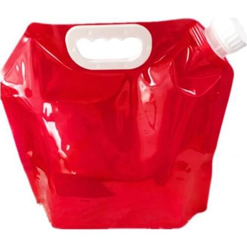 1pc 32.5*30.5cm Portable Big Capacity Folding Handle Water Storage Bag Travel Camping Container Running Hydration Vest Backpack