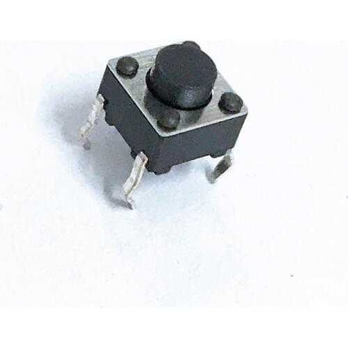 100pcs 6*6*5mm Light Touch Switch DIP4 ON/OFF Touch Button Touch Micro Switch 6*6*5 Keys Button DIP 4pin 6x6x5 High Quality