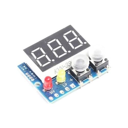 3Way 0-99.9V DC Panel Digital Voltmeter w/Alarm Indicator Green LED Display CA