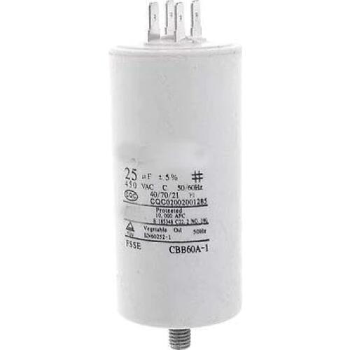 AC 450V 4UF/5UF/6UF/8UF/10UF/12UF/14UF/16UF/20UF/25UF/30UF/35UF/40UF Non Polar Polypropylene Film Motor Capacitor 4 Pins