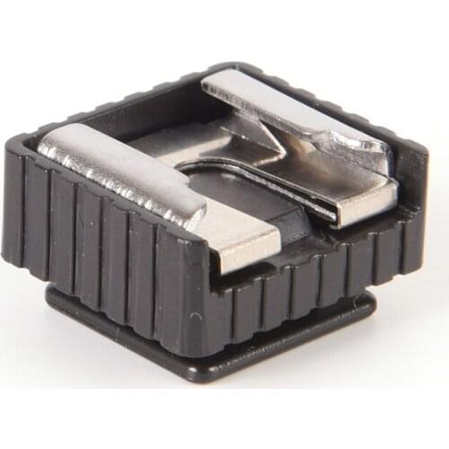 Flash Cold Hot Shoe Bracket Mount Adapter 1/4" Screw for Studio Speedight Tripod