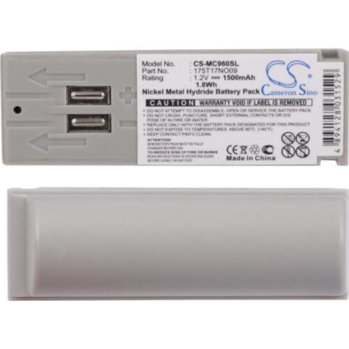 Cameron Sino 1500mAh battery for 3M C1025 Transceiver C860 Beltpack C960 Headset 175T17NO09 78-6911-4491-5