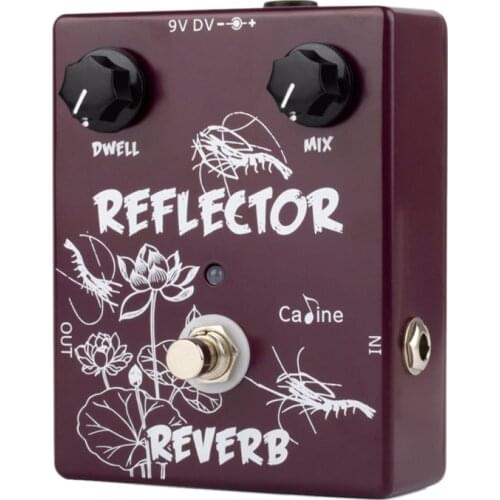 Caline CP-44 Guitar Reflector Spring Reverb Guitar Effect Pedal with Aluminum Alloy Housing Guitar Accessories