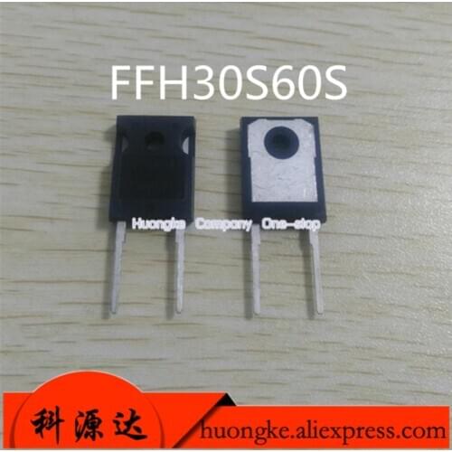 5pcs/lot FFH30S60STU FFH30S60S F30S60S TO-247 30A 600V Fast Recovery Diode