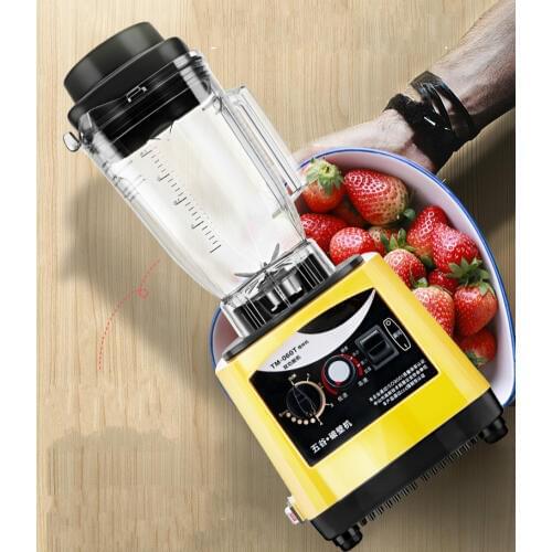 Ice Crushers power smoothies machine commercial milk tea shop shaved crusher juicer wall-break NEW