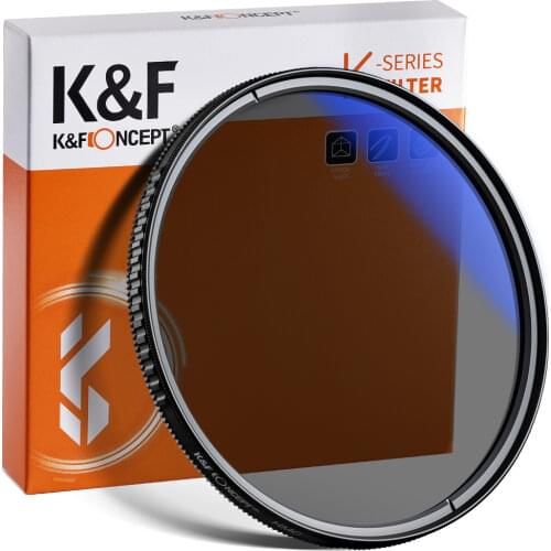 K&F Concept CPL Filter Camera Lens 49mm 55mm 58mm 67mm 77MM Ultra Slim Optics Multi Coated Circular Polarizer Polarized Filter