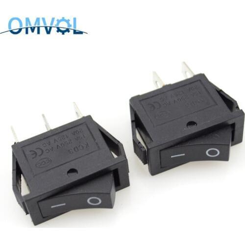 KCD3 2pin rocker switch boat switch 15A 250VAC 20A 125VAC Waterpoor Cover