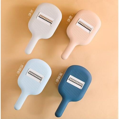 Simple household operation wash vegetables drain four stainless steel blades easily slice multifunctional kitchen grater J06