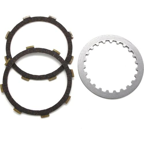 Motorcycle Clutch Plates For Yamaha JT2 JT2MX E/FS1DX/FS1/FS1SE DT50 RD50 M/MX TY50M 2KO 257-16324-00 131-16321-00/4EU-16321-00