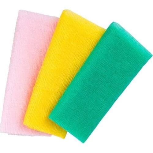 Nylon Exfoliating Bath Cloth/Towel Shower Stretch Cloths with Deep Clean Magic Shower Washcloth Skin polishing towel