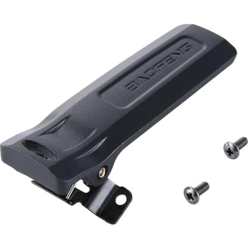 New 1Pc Back Clip for BaoFeng UV-82 Belt Clip for 5RE Plus 5RA Clamp Mini Parts Radio Walkie Talkie Accessories
