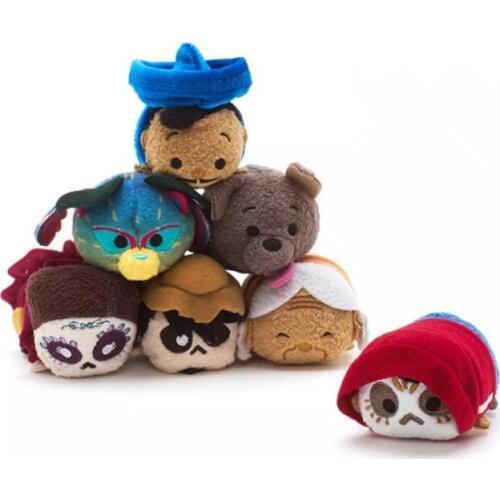 New Mini Plush Coco Miguel Hector Ernesto de la Cruz Imelda Dante Pepita Mama Cute Phone Screen Cleaner Kids Toys Gifts