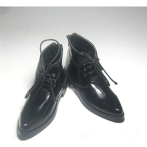 NEW BJD doll Shoes Leather shoes Handsome White / Black Winklepickers For Bjd 1/4 1/3 SD DD MSD Doll Shoes