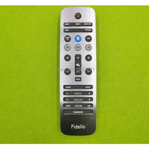 Original remote control for philips Fidelio B5 soundbar speaker system