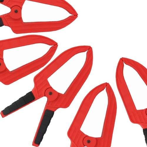 High quality Large Depth 6inch Plastic Spring Clamp Flexible Strong /DIY Tools for Hobby/household applications/Woodworking