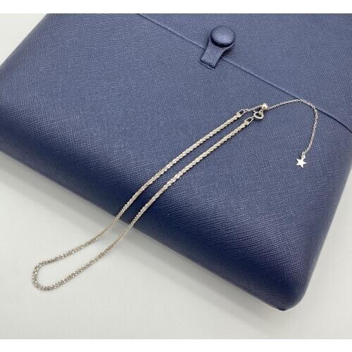 Sinya S925 sterling silver chokers chain length 31cm+8cm necklace can wear DIY as bracelet or with charm pendant Hot sale