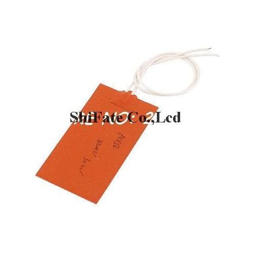 220V 20W/30W50W Silicone Heating Plate 3D Printer Heater Flexible Rubber Heater 90x50mm