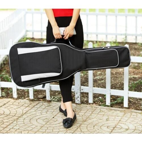 Electric Guitar Bag Personality Shoulder Sponge Thickened Electric Guitar Bag Guitar Accessories